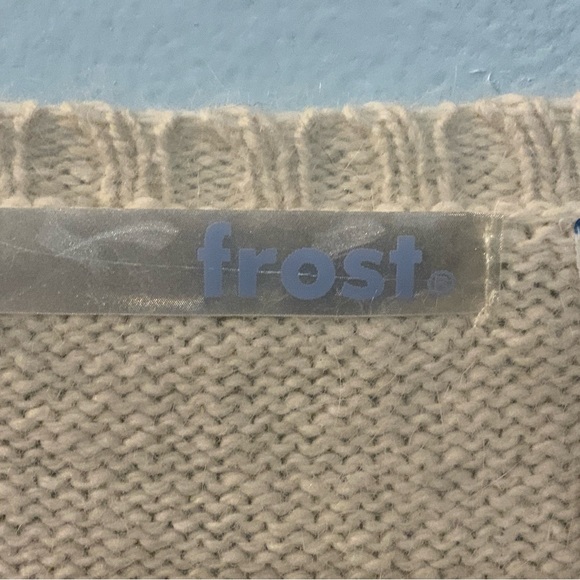 Frost Women's Cardigan Sweater NWT 100% Silk Angora - Picture 3 of 6